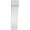Ekena Millwork 5 1/2-in. W x 12-in. D x 24-in. H Imperial Architectural Grade PVC Knee Brace BRCP055X12X24IMP - alternate 6